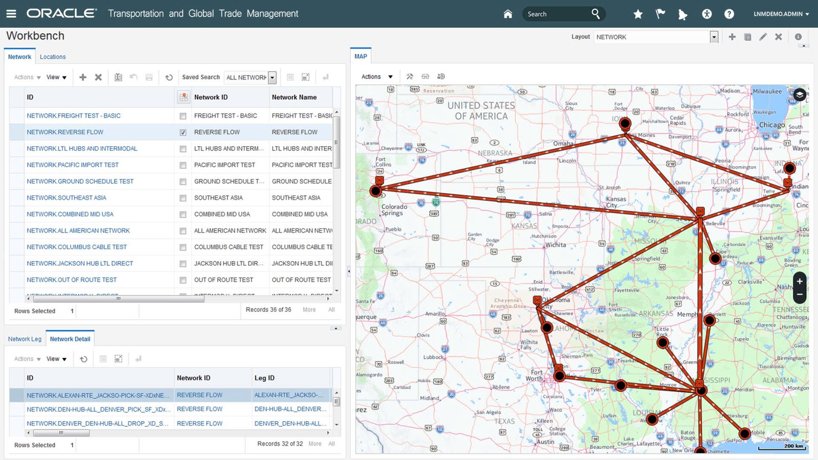 Oracle TMS