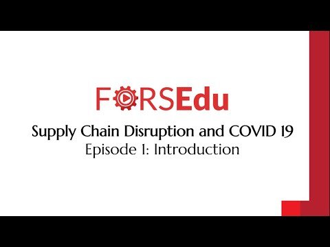Lessons from COVID-19: Managing Supply Chain Disruptions and Strengthening Crisis Strategies